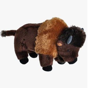 Wild Republic Wild Calls Bison Stuffed Animal 8"